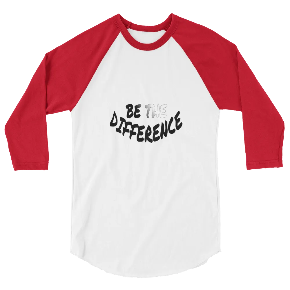 Be The Difference Men/Unisex Baseball Tees