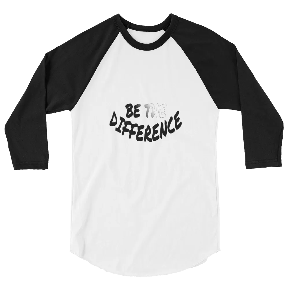Be The Difference Men/Unisex Baseball Tees