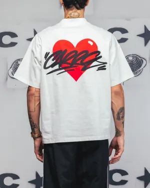 Carre Romance T-Shirt Off White