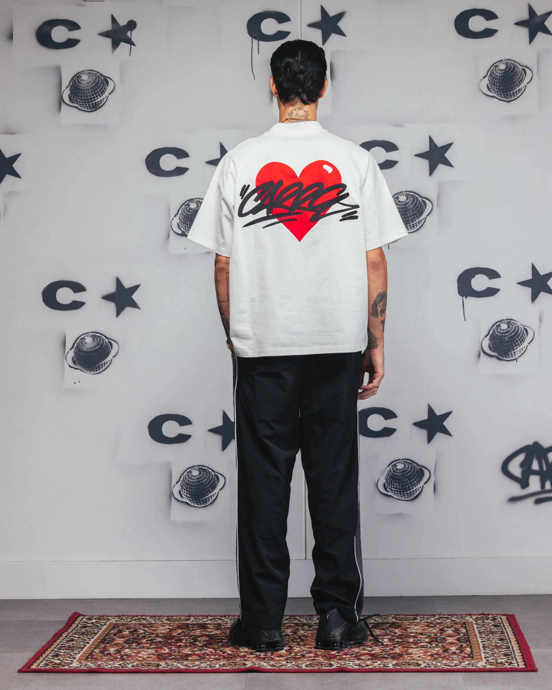 Carre Romance T-Shirt Off White