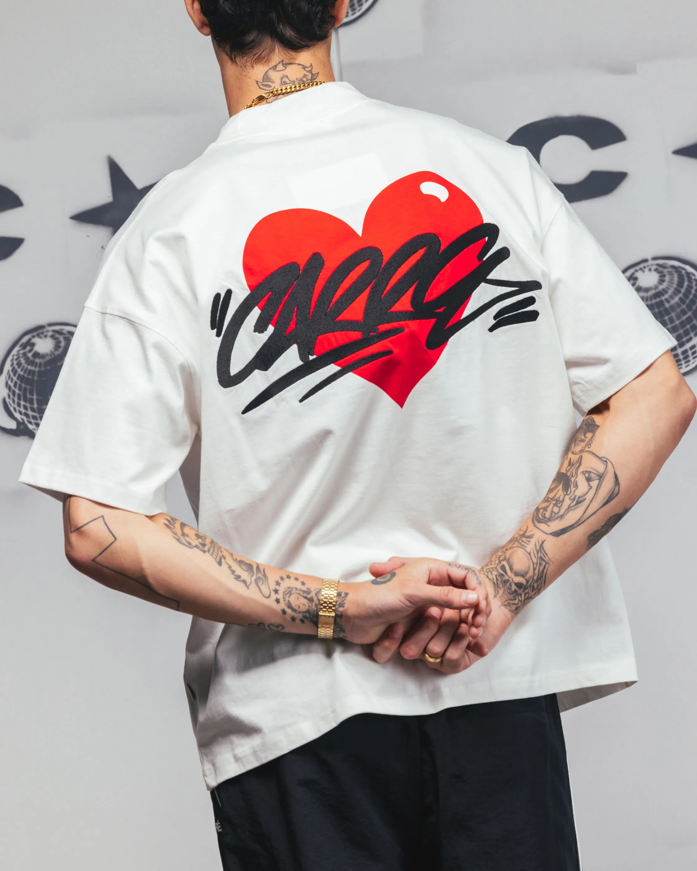 Carre Romance T-Shirt Off White