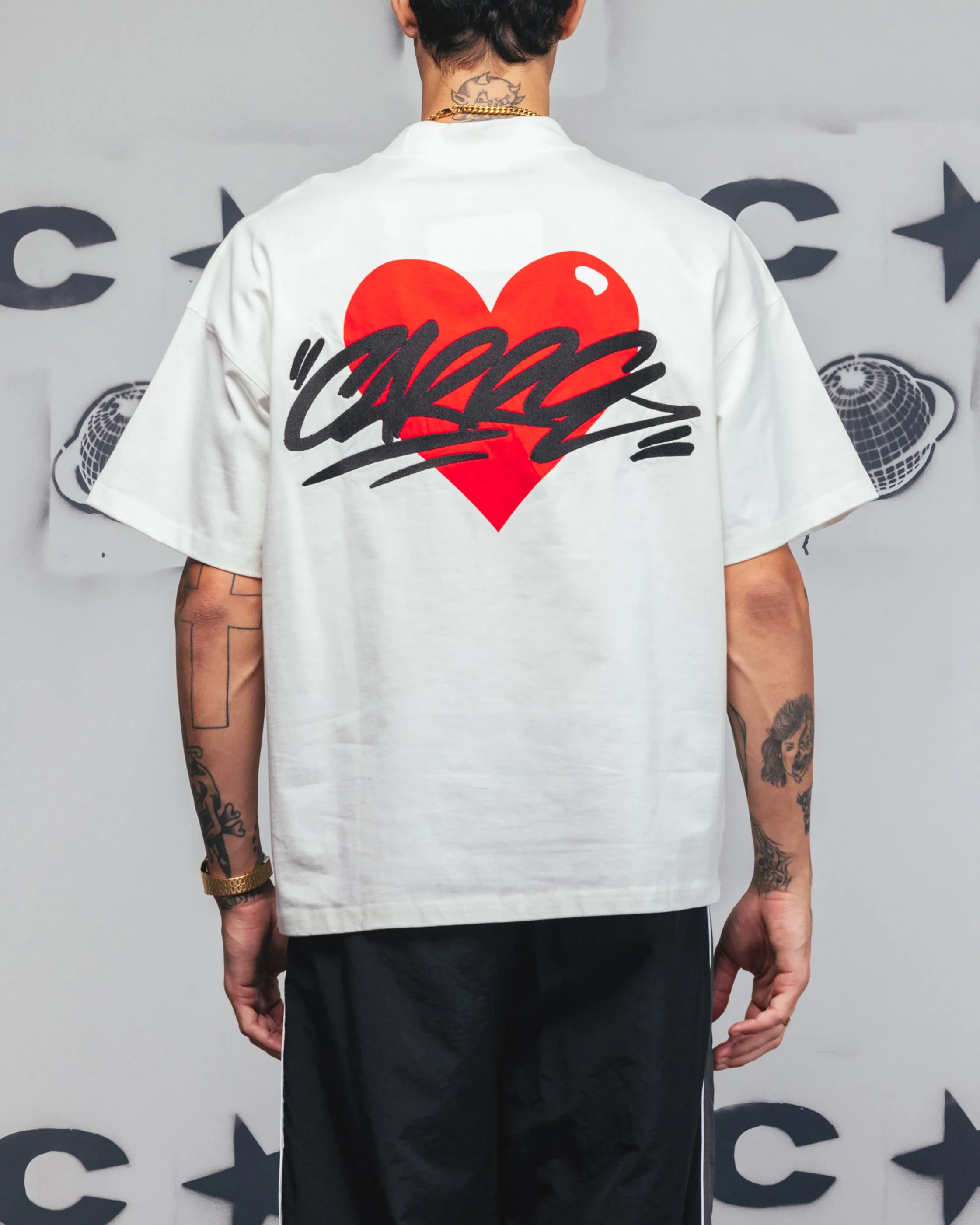 Carre Romance T-Shirt Off White