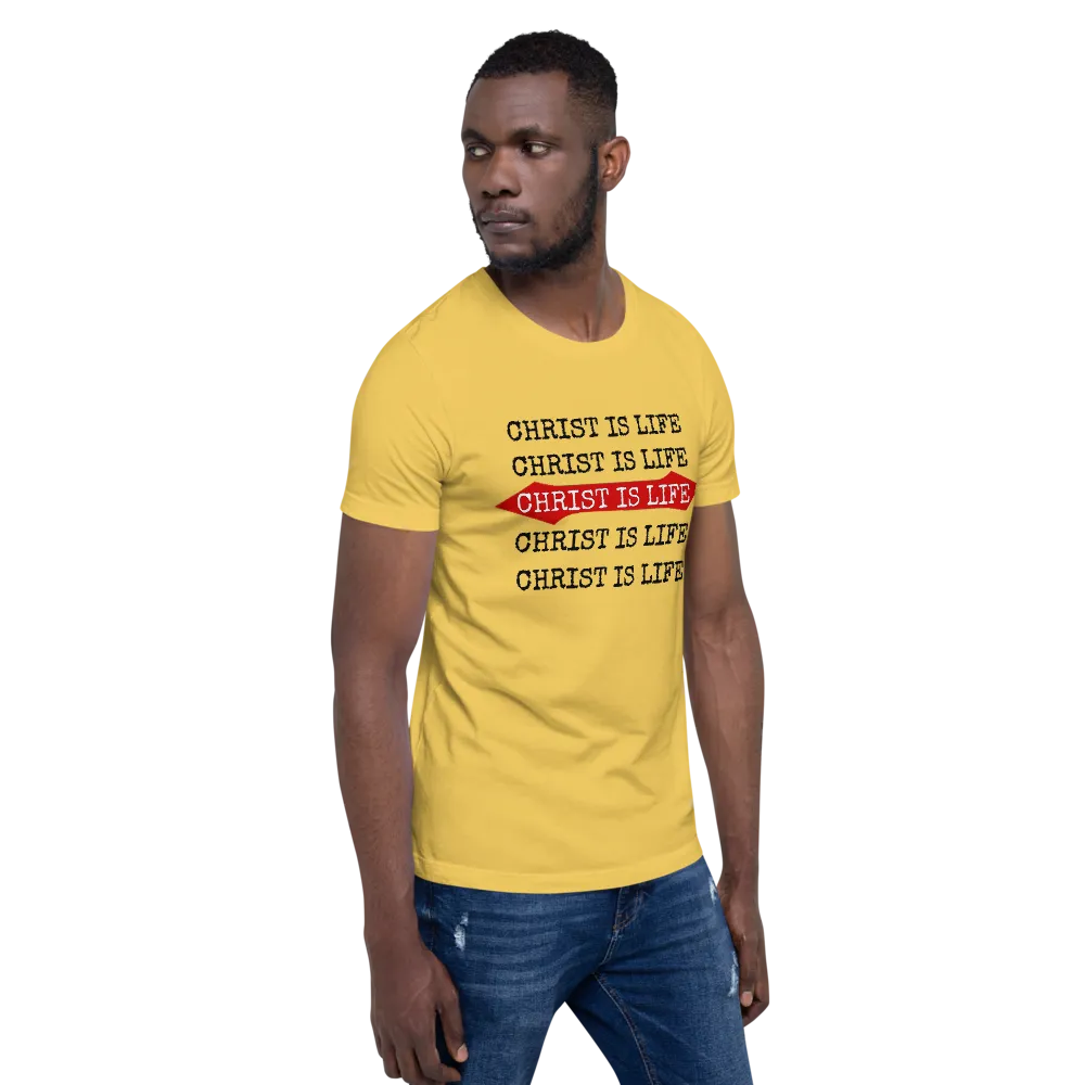 Christ is Life Mens/Unisex Tees