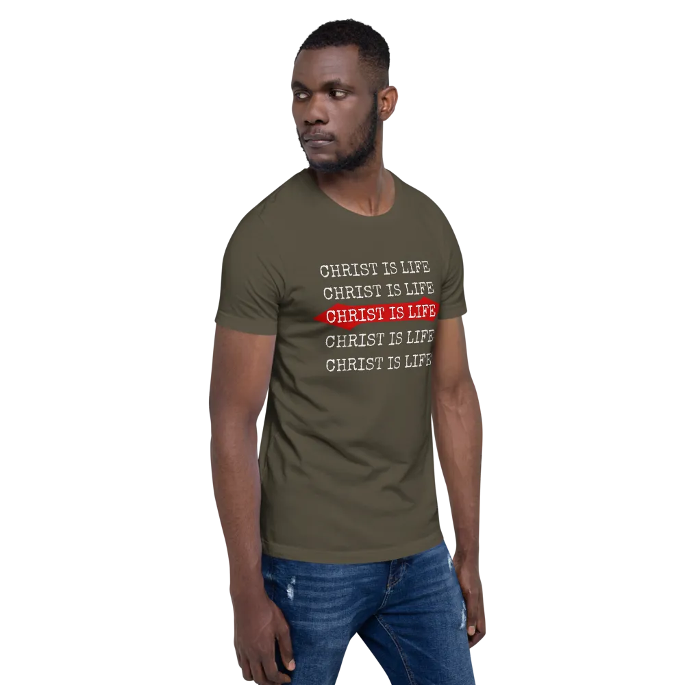 Christ is Life Mens/Unisex Tees
