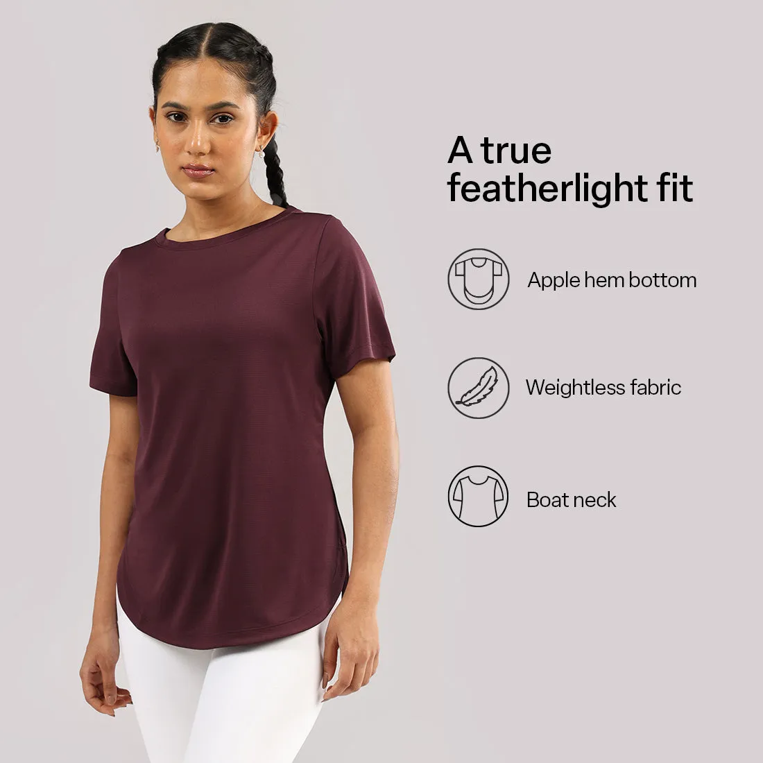 CloudFlex Apple Hem Tee