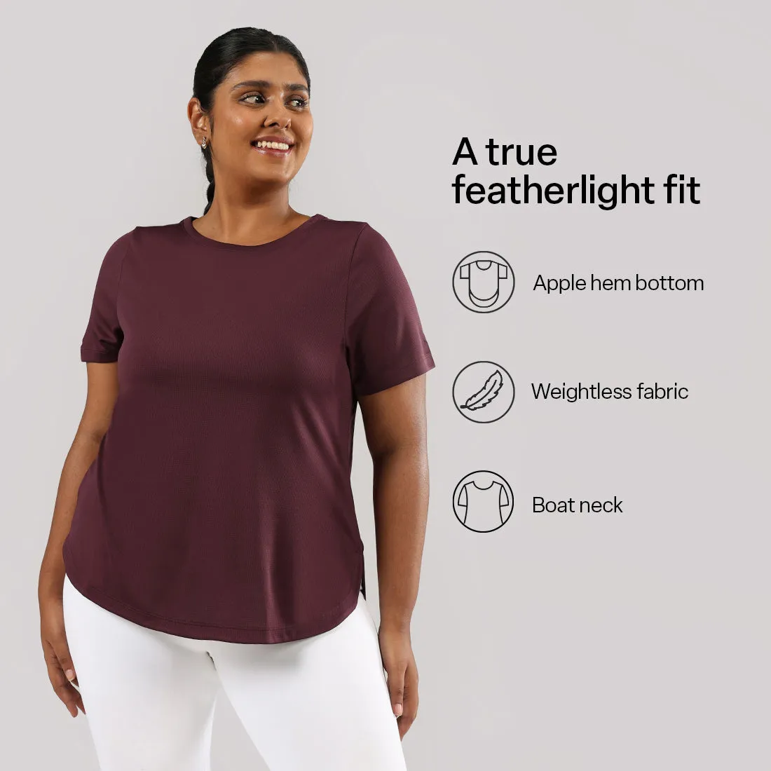 CloudFlex Apple Hem Tee