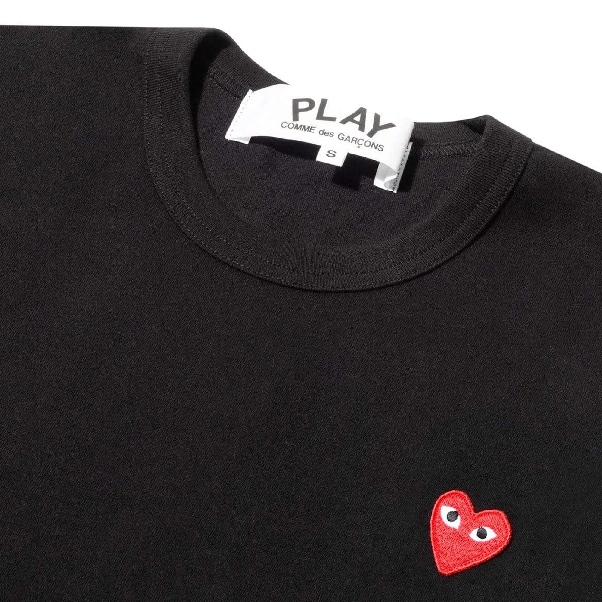 Comme des Garcons PLAY Mens Red Heart Tee