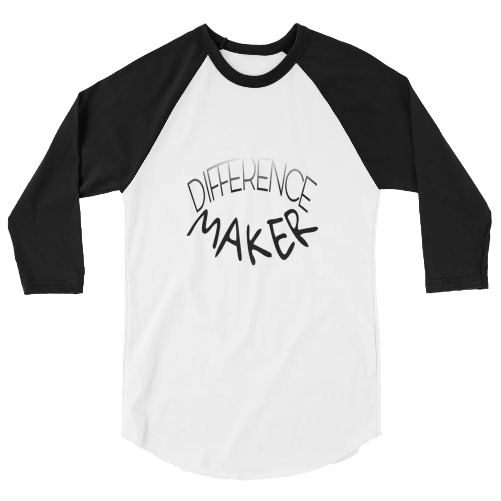 Difference Maker Men/Unisex Baseball Tees