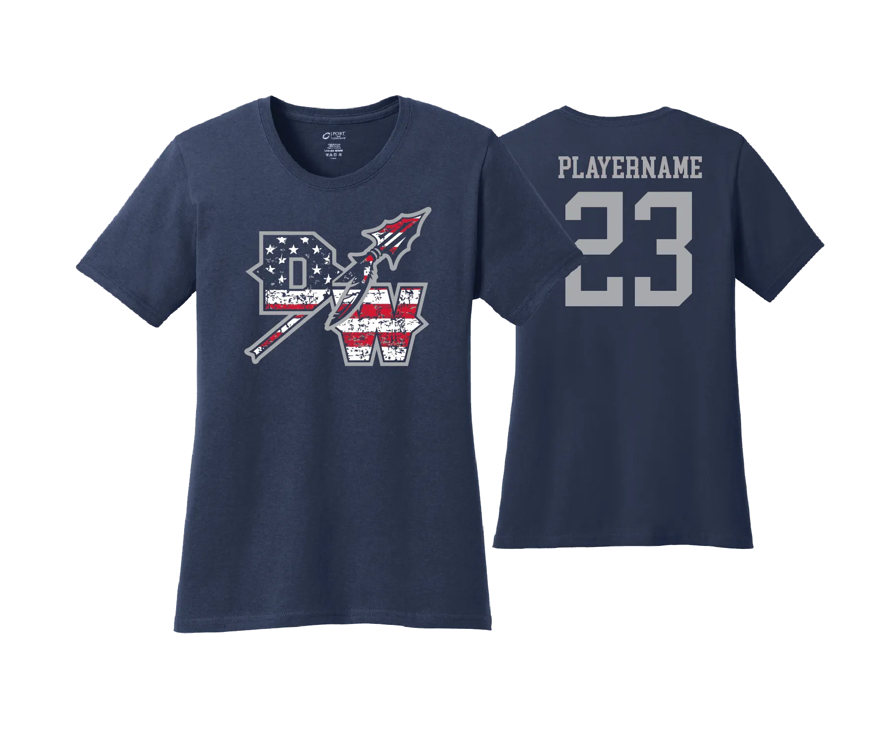 Dunkirk Warriors - Women's SS Cotton Tees