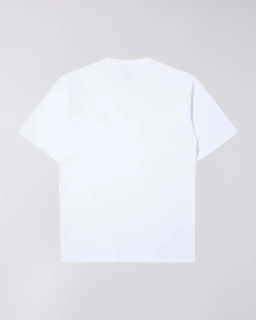 EDWIN - Logo chest T-Shirt - White