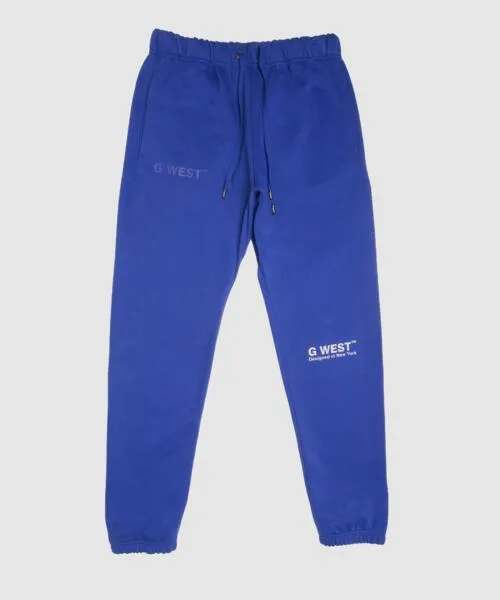 G West Small Logo Joggers Mens Style: Gwlfj6001 - 10 Colors