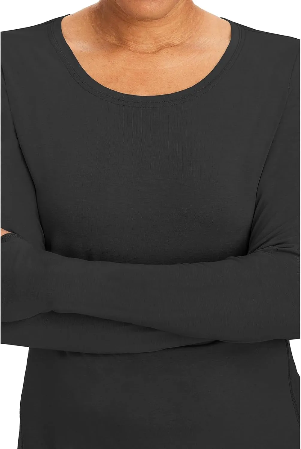 Healing Hands Mackenzie Women's Underscrub, Long Sleeve Tee with Thumbholes, Modern Fit Undershirt- 5051