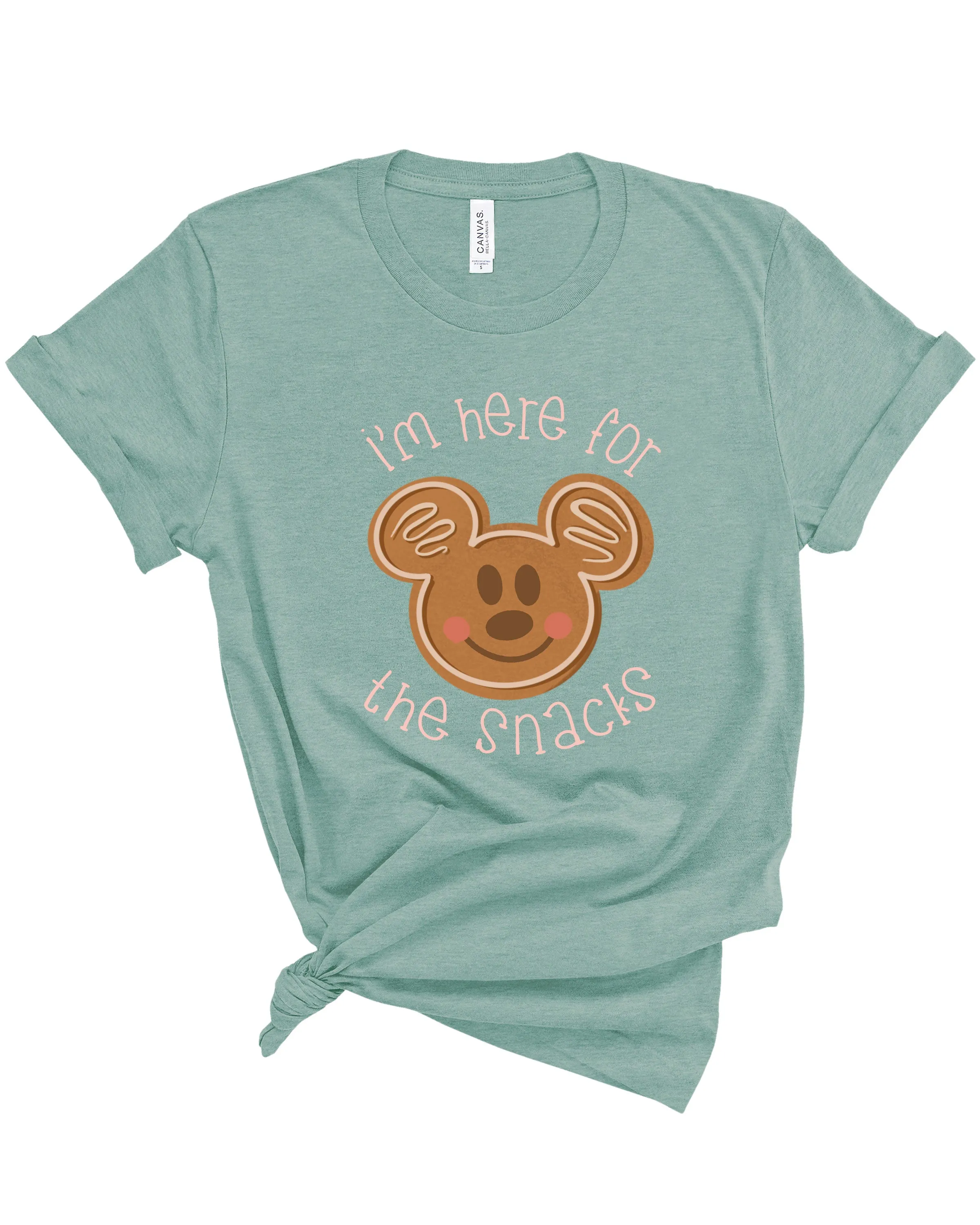 Here for the Snacks Gingerbread | Kids Tee