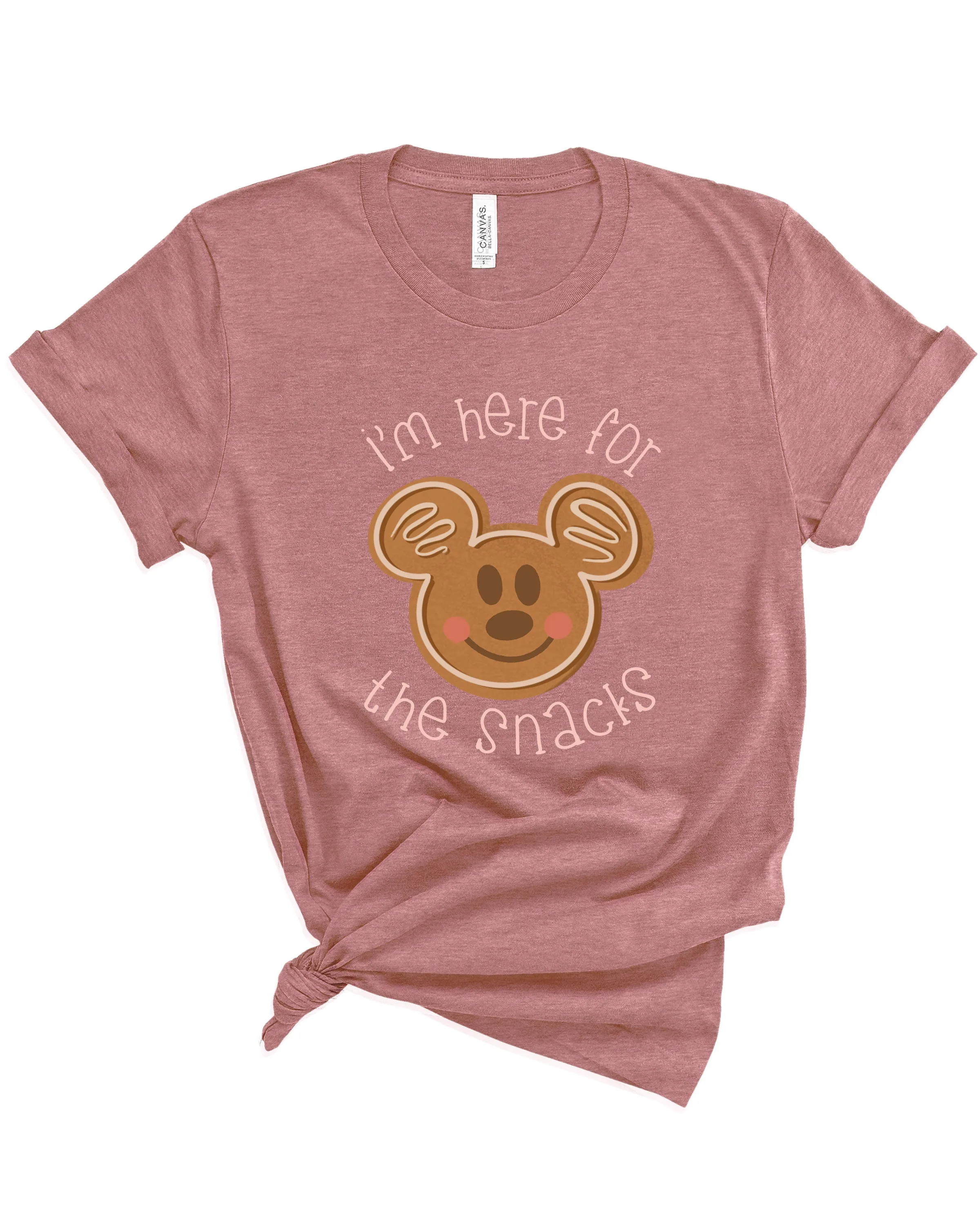 Here for the Snacks Gingerbread | Kids Tee