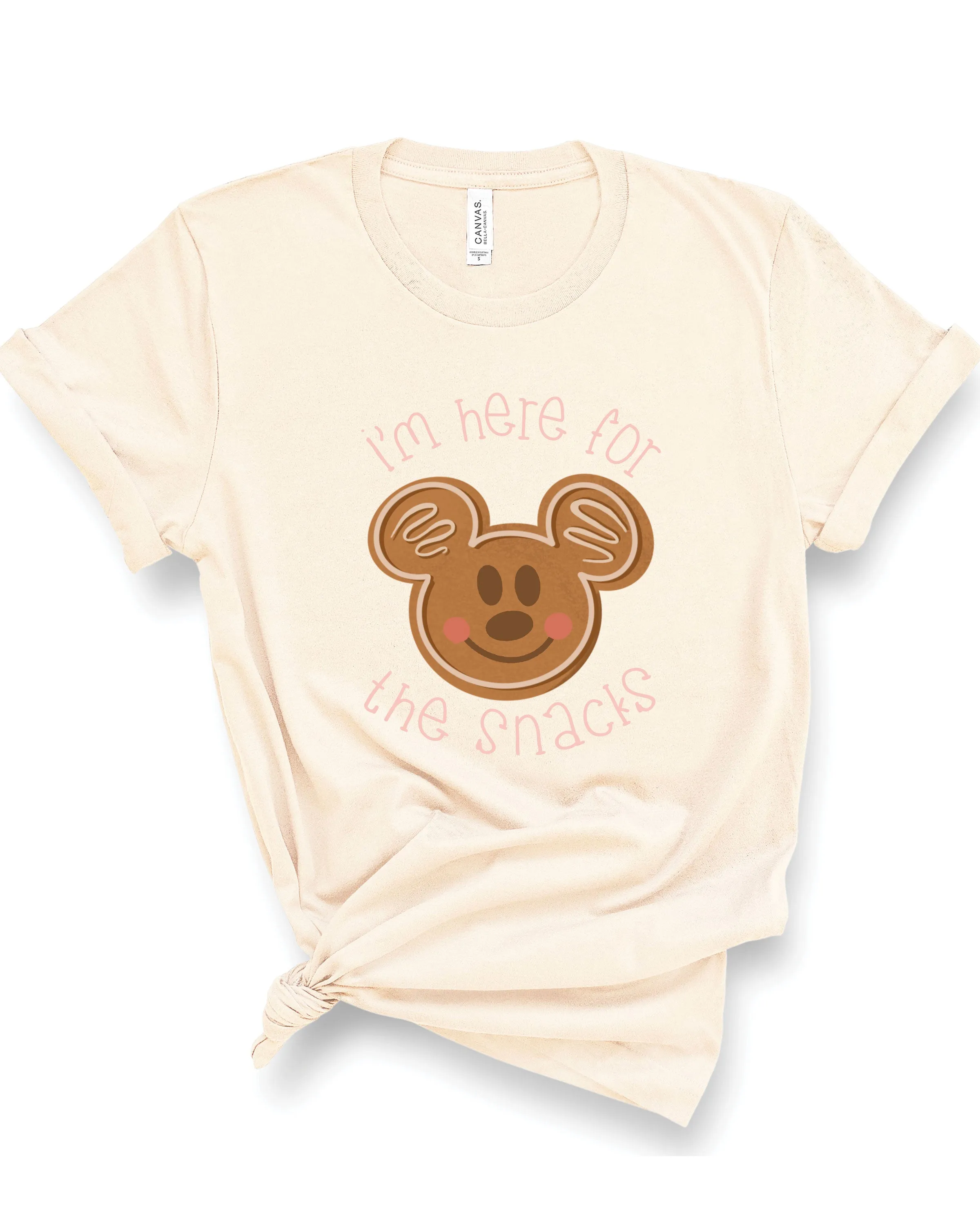 Here for the Snacks Gingerbread | Kids Tee