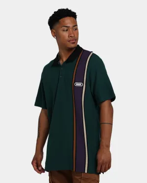 HUF Monaco Polo Shirt Forest Green