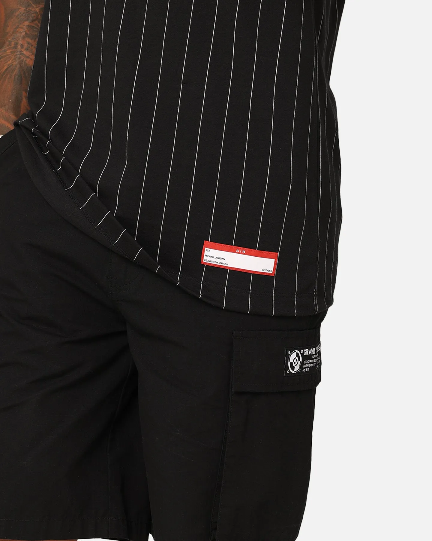 Jordan Flight MVP Crew T-Shirt Black/White