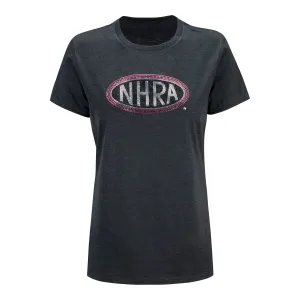 Ladies NHRA Rhinestone T-Shirt