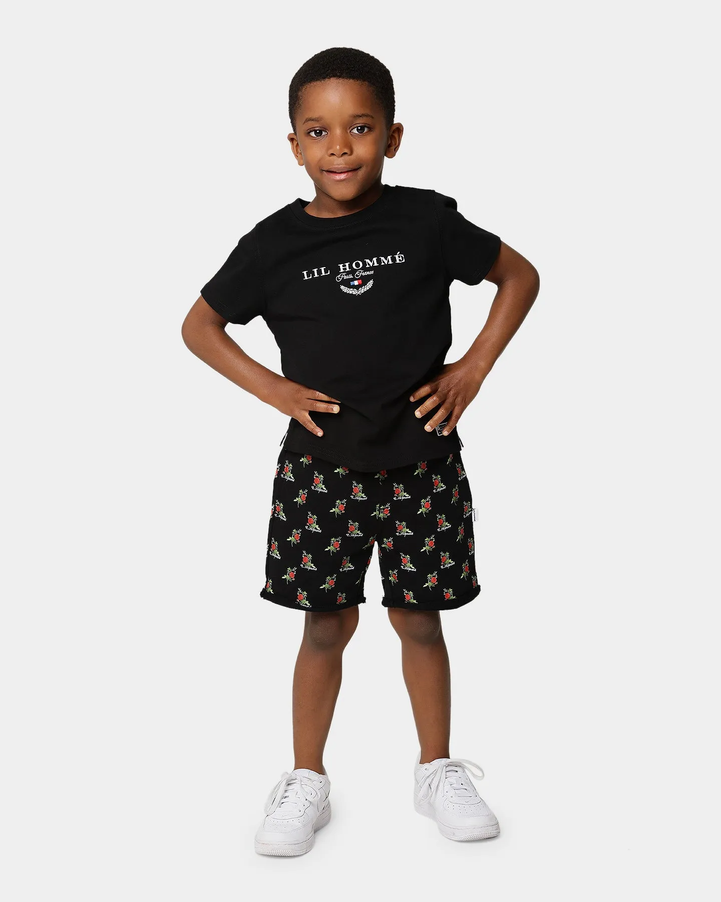 Lil Hommé Kid's Imperial T-Shirt Black