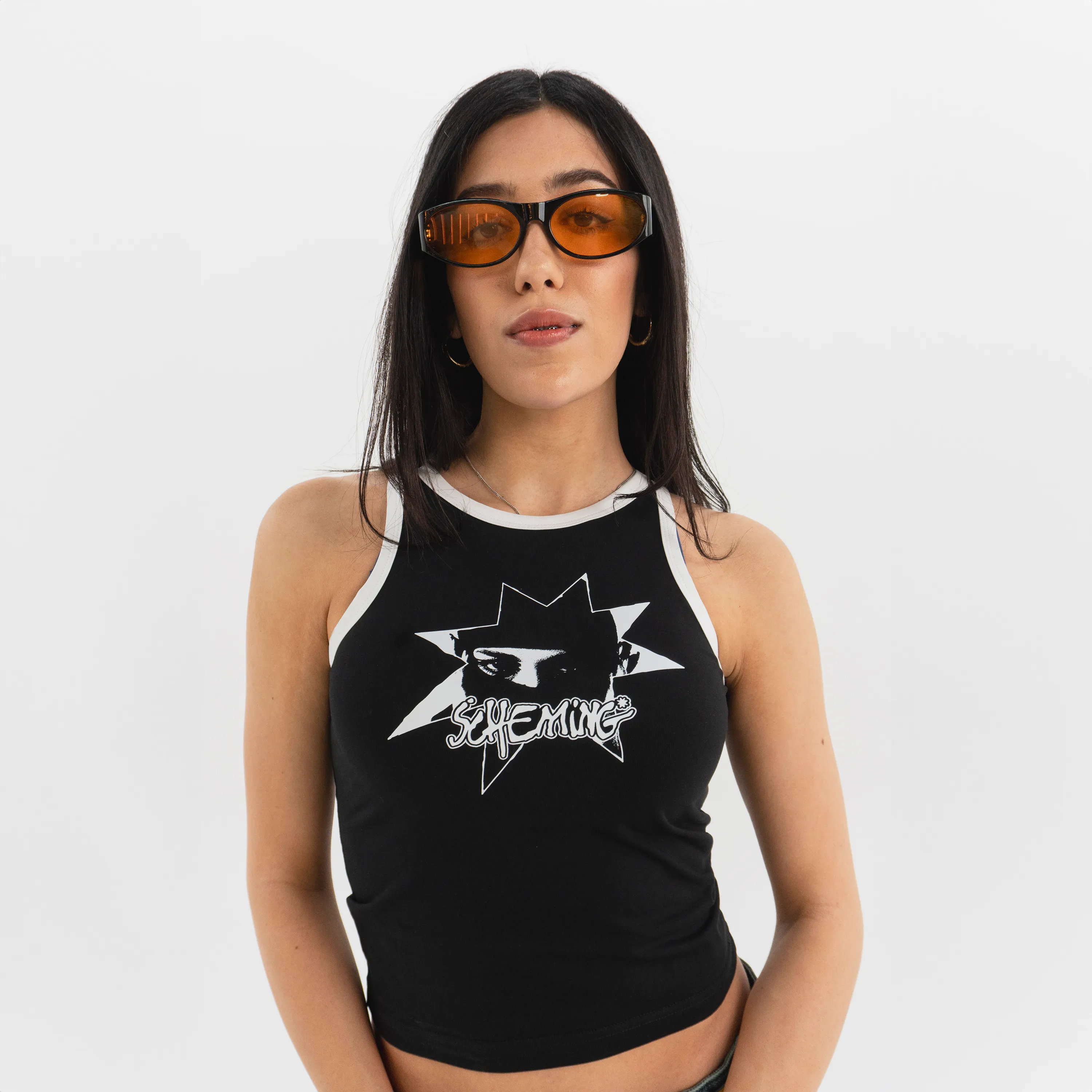 Masked Star Baby Tank Top