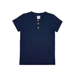 Milky True Navy Henley