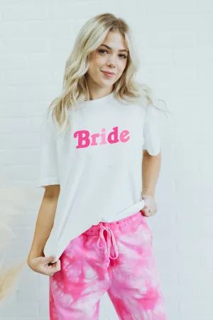 Pink Palette custom wedding tee