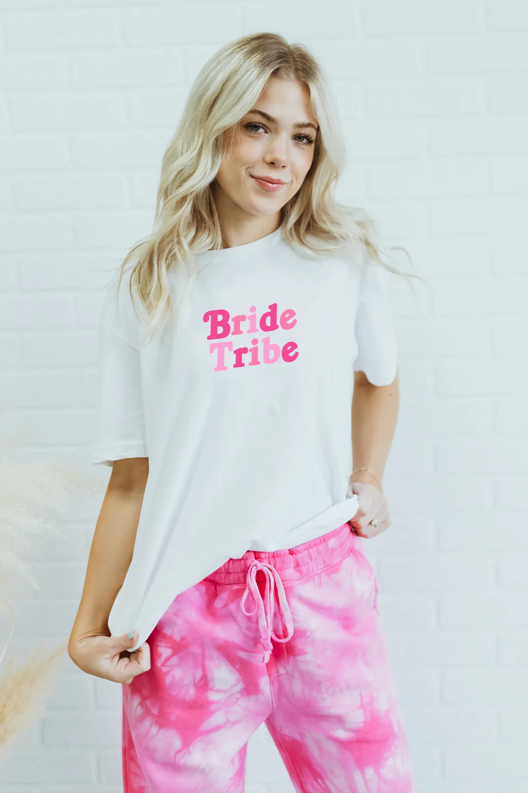 Pink Palette custom wedding tee