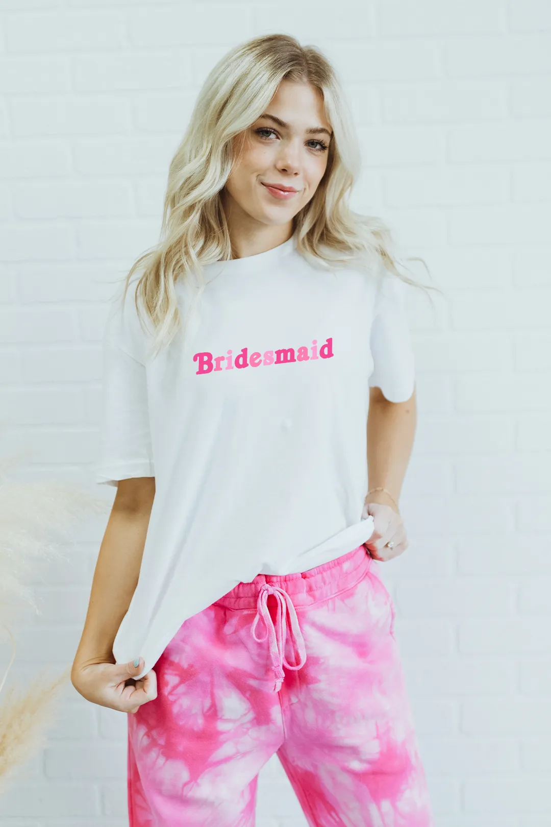 Pink Palette custom wedding tee