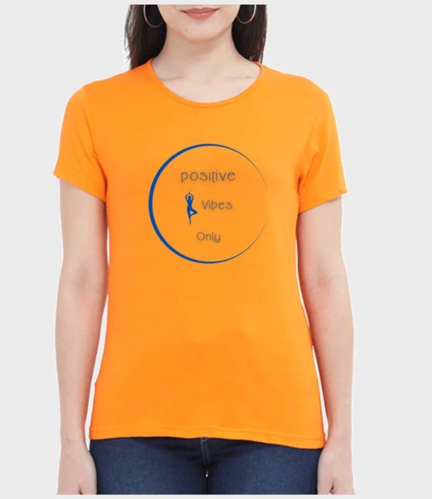 Positive vibes only tee