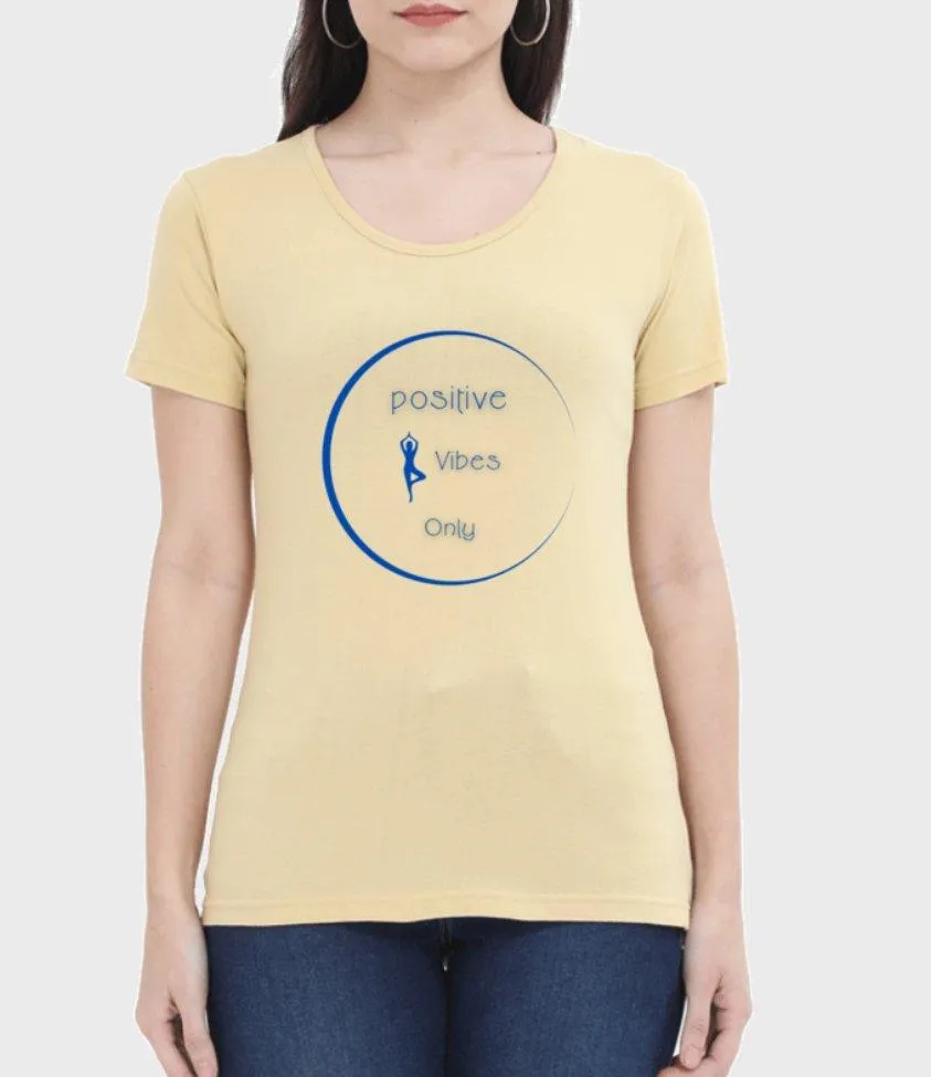 Positive vibes only tee