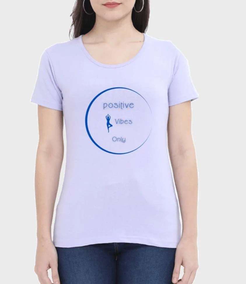 Positive vibes only tee