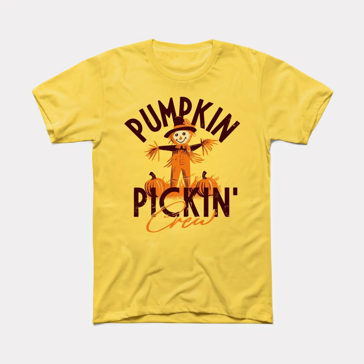 Pumpkin Pickin' Crew Adult Unisex Tee