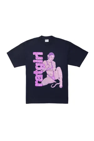 Ratgirl Woman Tee Navy
