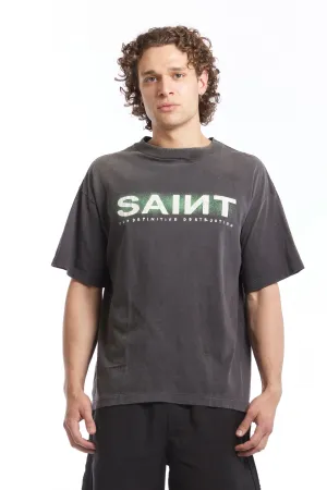 SAINT SS TEE BLACK
