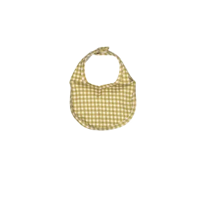 The Printed Bib - Golden Gingham