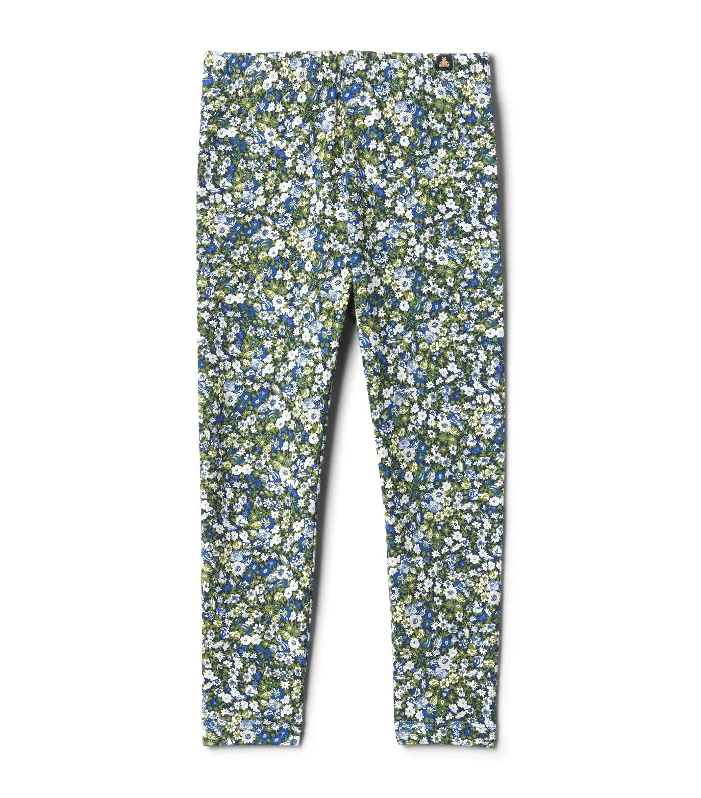 Toddler Mix and Match Leggings Tonal Blue Floral