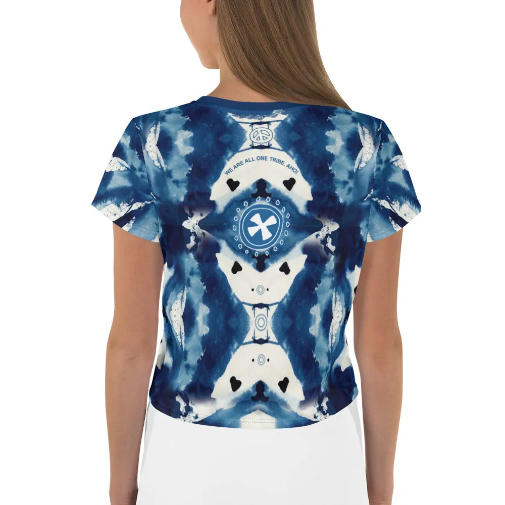 Tribal Effect Crop Tee